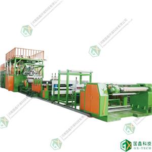 Casting paper machine